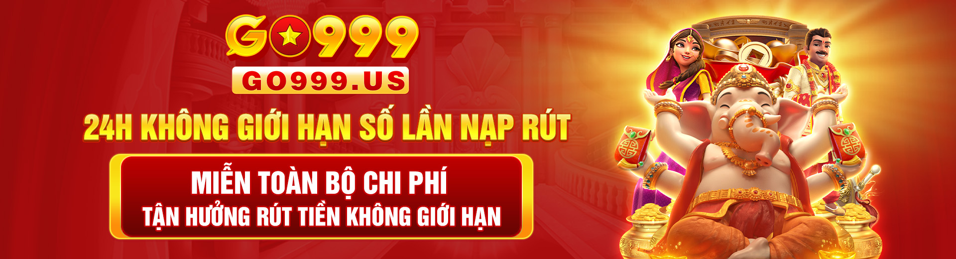 24h không giới hạn số lần nạp rút miễn toàn bộ chi phí tận hưởng rút tiền không giới hạn